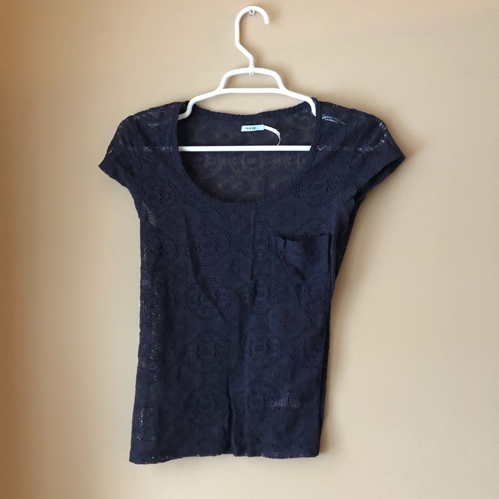 Navy shirt